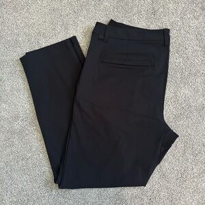 Lululemon ABC Classic-Fit Trouser Warpstreme, size 36" W 32" L, color: Black